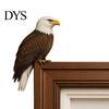 Wooden Bird Door Frame Decor Topper Decor, Adorable Shape Corner Statue, Handcrafted Wood Sign, Woodland Natural Charm Home Accessories Art