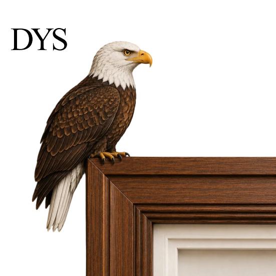 Wooden Bird Door Frame Decor Topper Decor, Adorable Shape Corner Statue, Handcrafted Wood Sign, Woodland Natural Charm Home Accessories Art