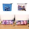 Kpop Demon Hunters Pen Case Large Capacity Pu Storage Bag For Students And Office Use