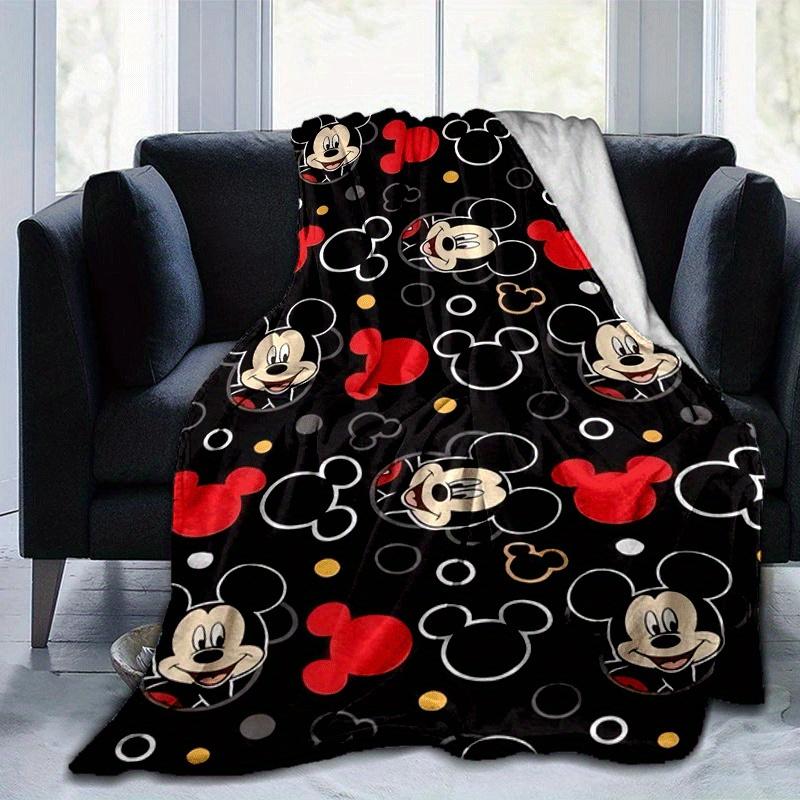 1pc Mickey Printing Blanket - Soft, All-Season Throw for Living Room, Beroom,Personalize Gift with Aorable Cartoon Esign