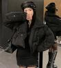 Winter Clothing Parkas Women's Outwear Short Coats Korean Rhinestone Coat Ladies Thickened Warm Cotton Puffer Jackets