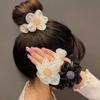Elasticity Daisy Hair Rope Fold Flower Hair Rope Portable Sunflower Hair Ring