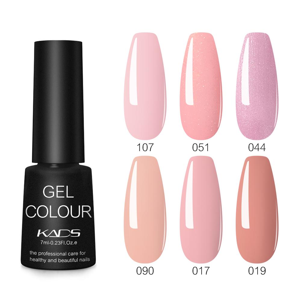 

KADS 6 шт. гель-лак для ногтей УФ-гель для ногтей лак для дизайна ногтей полуперманентный маникюр замачиваемый гель-лак для ногтей