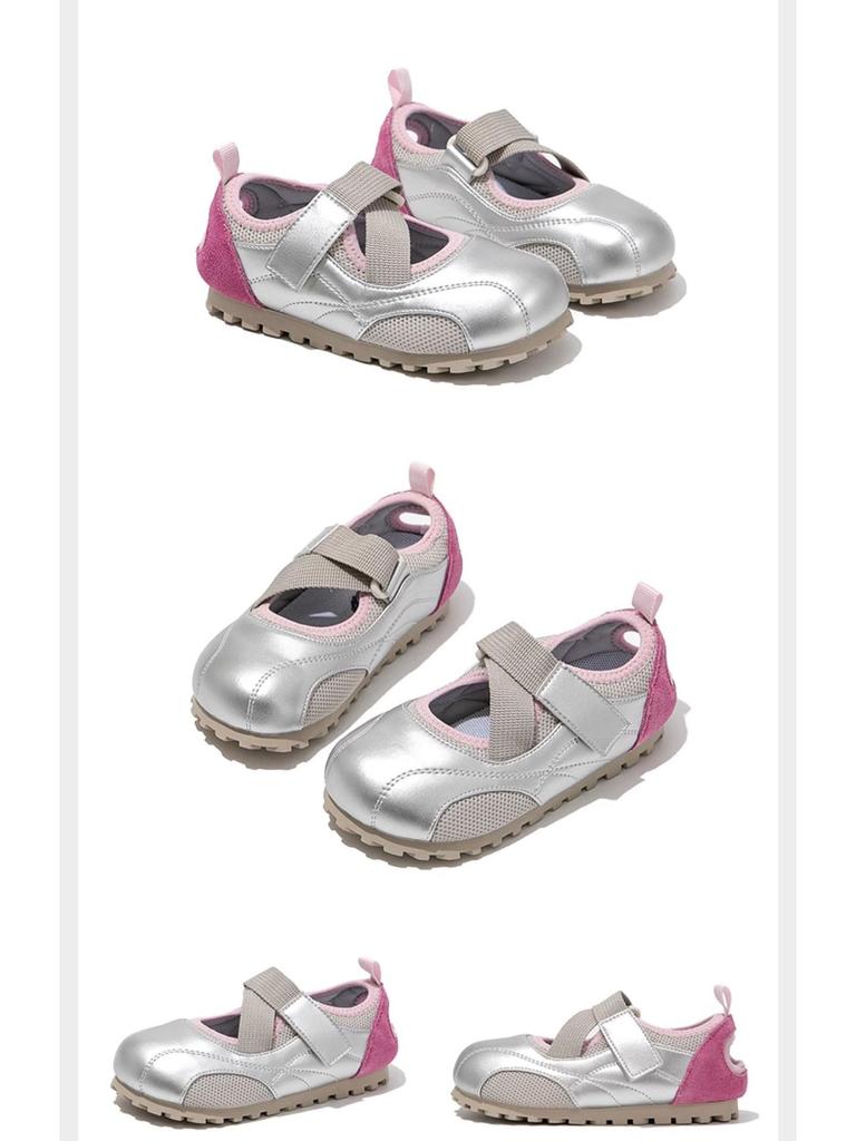2025 Baby Girls' Skate Shoes: Puff White Sports Trainers for Spring/Summer