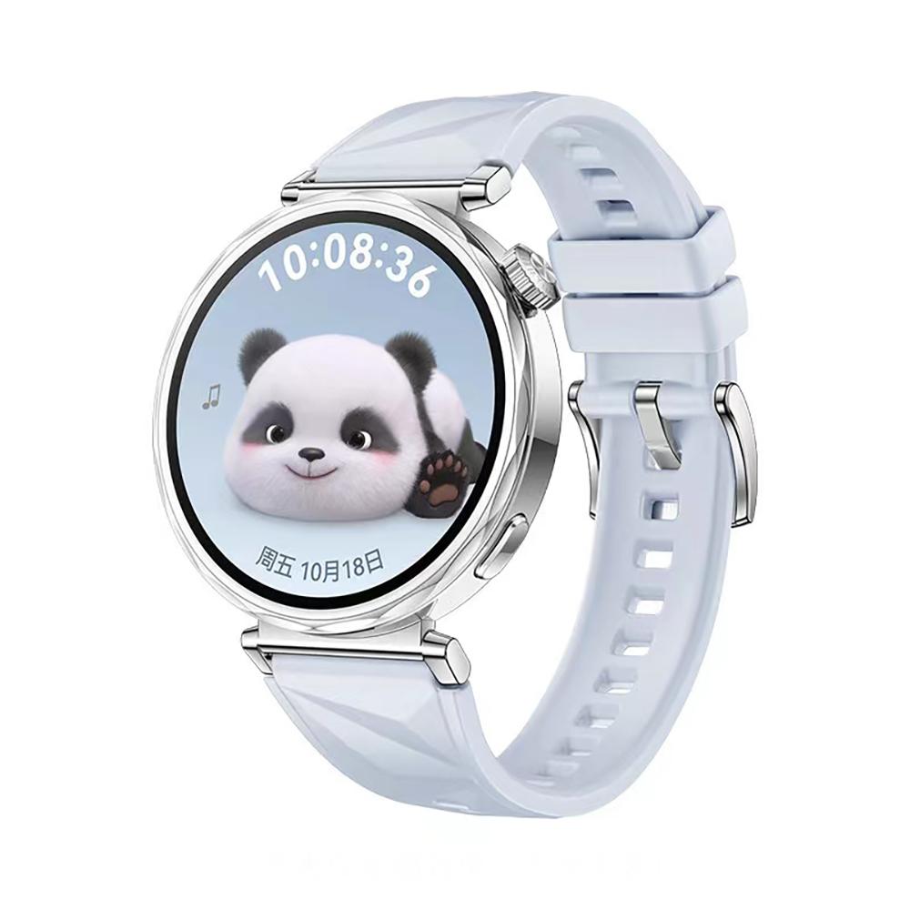 

18mm Women Silicone Wriststrap for Huawei Watch GT4 GT 5 Pro 41mm 42mm Band for Garmin Forerunner 265S 255S Smart Watch Bracelet 1pcs 18mm светло-синий