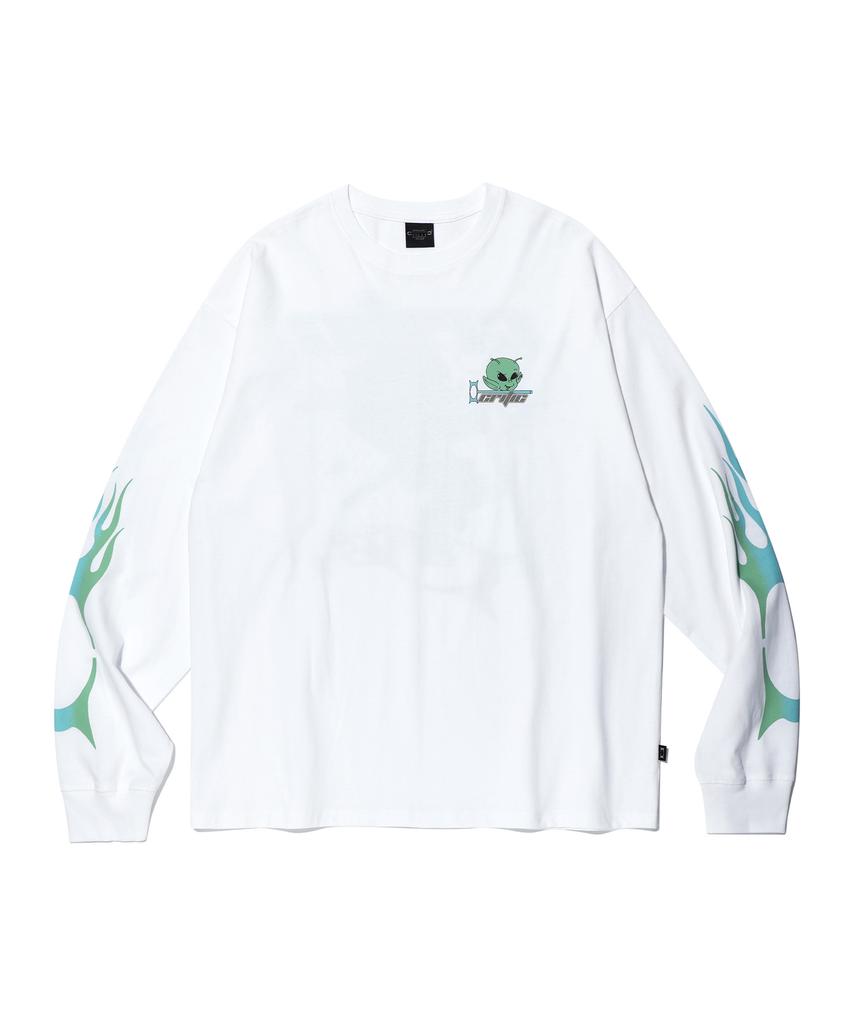 CRITIC Critic Devilman Long Sleeve T-Shirt White