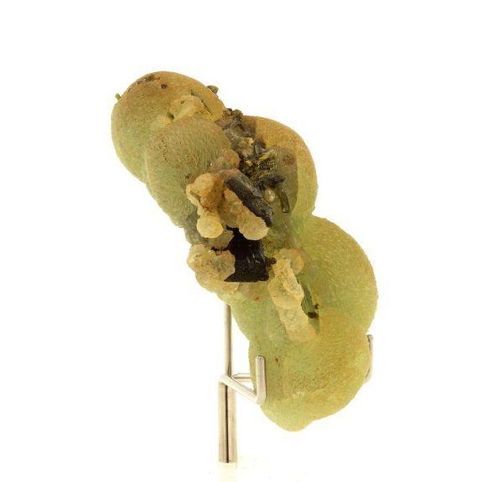 Pierres et Minéraux. Prehnite + Epidote. 307.5 ct. Bendougou, Kayes, Mali.