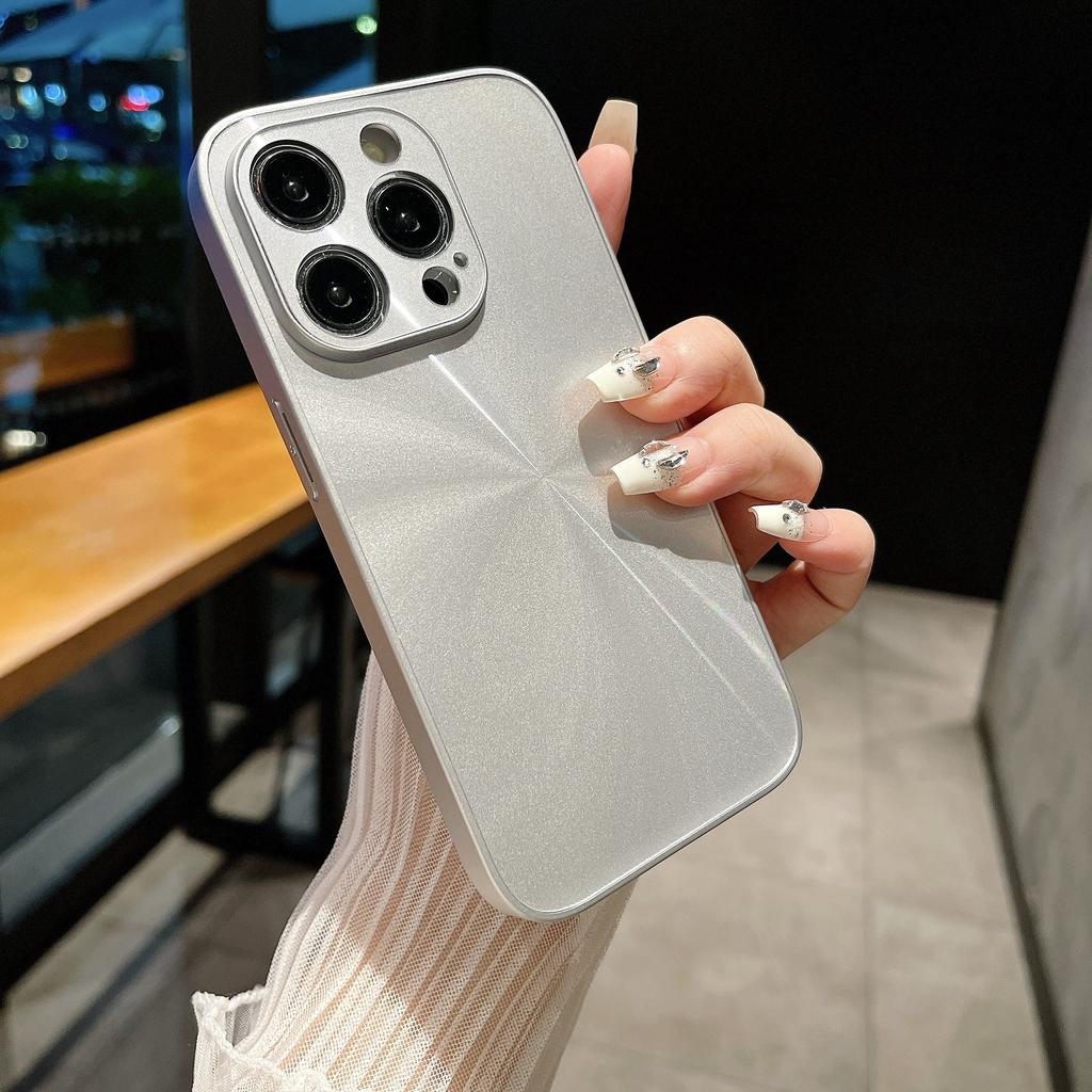 Laser Frosted CD Pattern for Apple 16promax Mobile Phone Case 15pro Aurora 14 New Model 13PRO All-inclusive 12