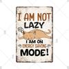 Funny Quote Sarcastic Vintage Posters Life Tin Sign Retro Plaque Metal Plate Wall Art Decor for Home Garden Courtyard Room Gift