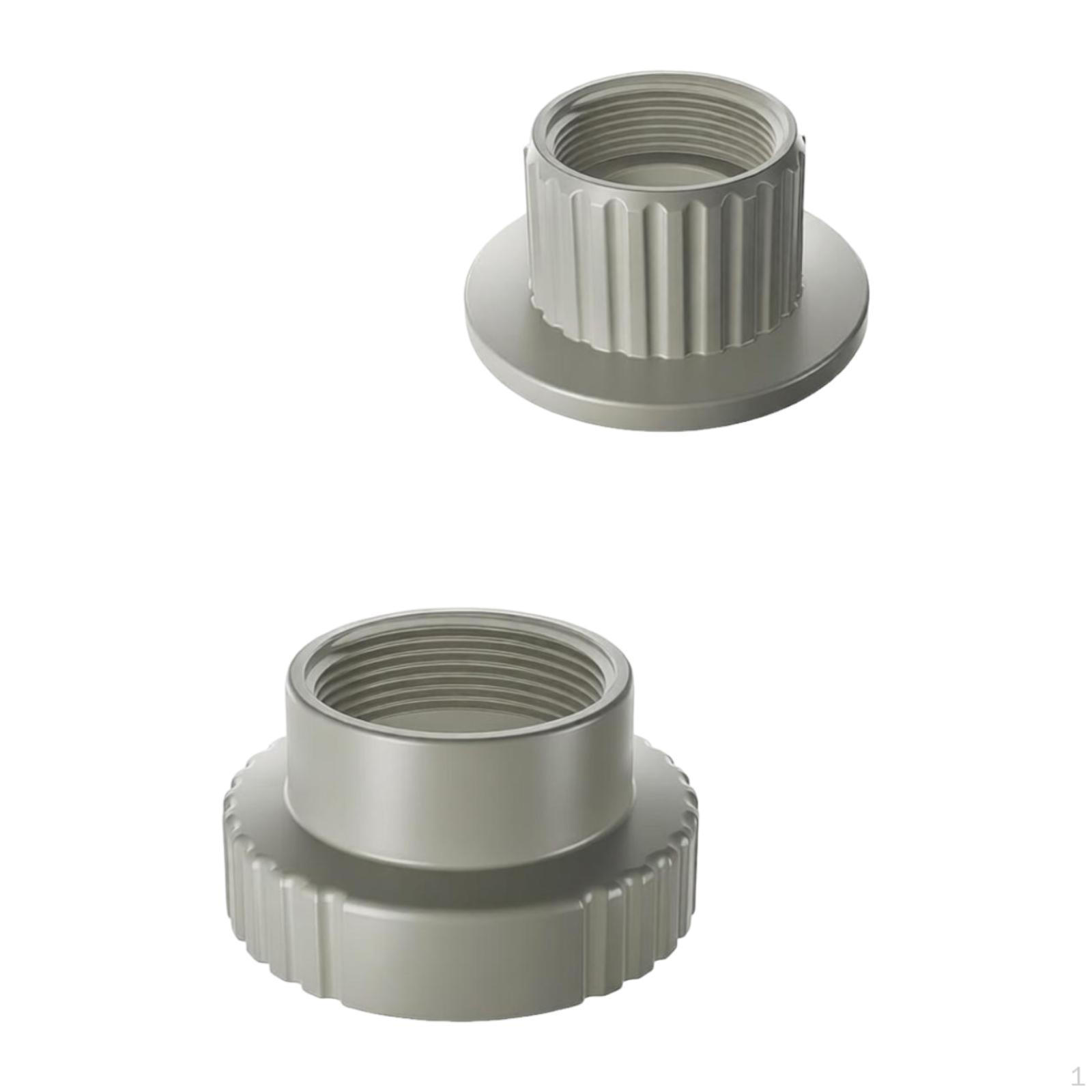 

2Pcs Pool Adapter Pools Accessory Wear Resistant Convenient Easy to Install Fittings Replacement for
