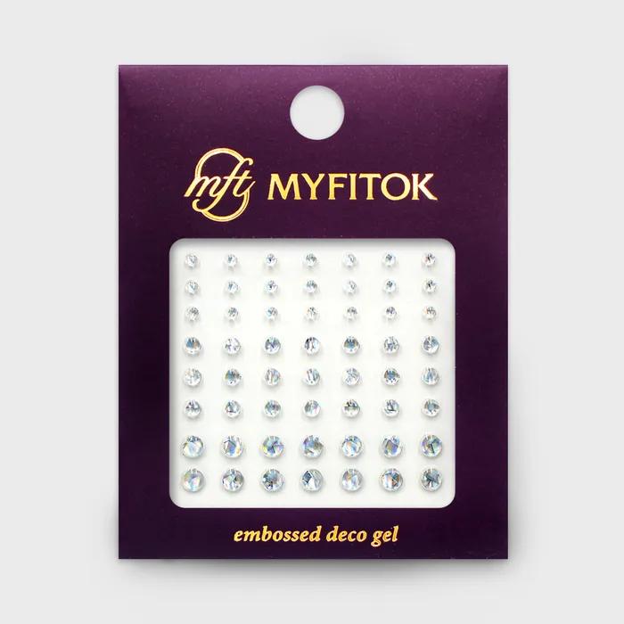 My Fit Talk Embo Deco Sticker Gemball 3 types (Choose 1)