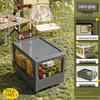 Waterman Portable Folding Camping Cart & Storage Box