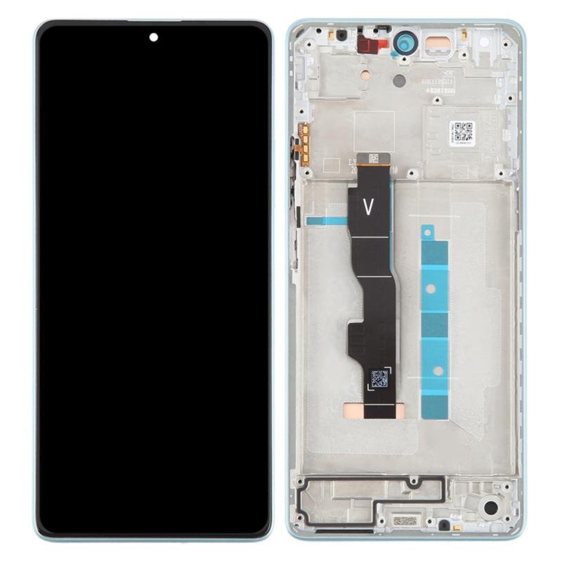 For Xiaomi Redmi Note 13 5G OEM Grade S AMOLED Screen and Digitizer Assembly+Frame Part (Without Logo)