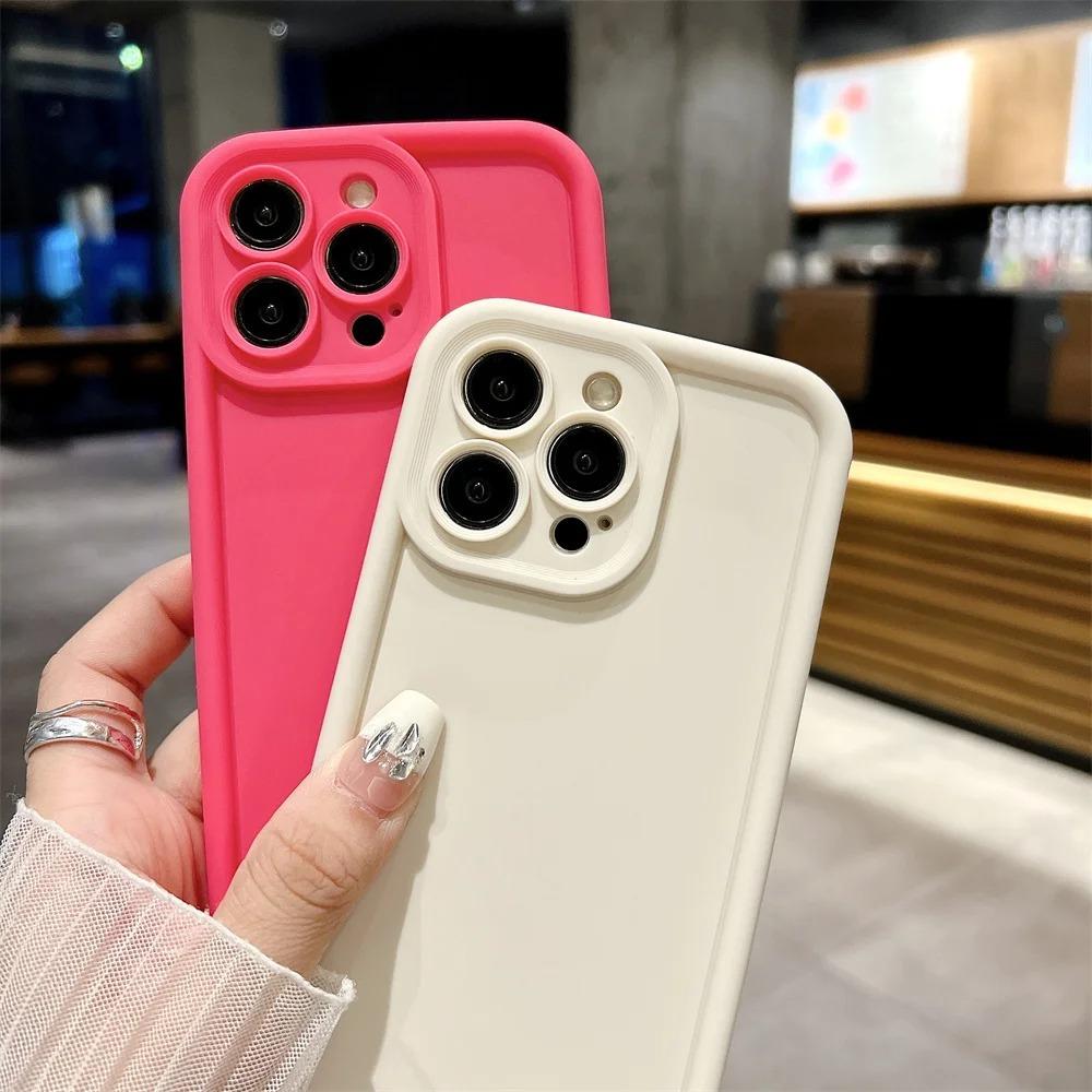 Phone Case For iPhone 14 13 15 Pro Max 12 11 X XR XS 7 8 Plus SE 2020 2022 Crossbody Adjustable Lanyard Strap Rope Soft Cover