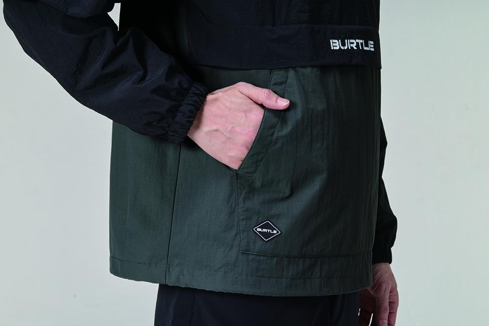 BURTLE Anorak Parka Black 4054-35-XL