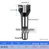 Triangular Right-Angle Face Milling Cutter, Interchangeable Head, Morse 3# 4# Straight/R8 Shank, 90° Triangular Insert.