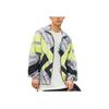 Li Ning Urban Nomad Loose Fit Color Block Long Sleeve Jacket Men Jacket Black Fluorescent-Green AFDSB75-1