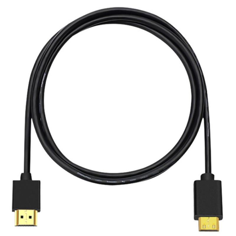 

0.5m HDMI Male to Mini HDMI Male Cable 4K HD Video TV Projector Connection Cord Black
