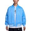 Nike Puffer Jackets Men's Blue Stand Collar Moderate HJ0302-412