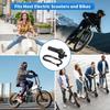 Electric Bike Throttle Grip Full Twist Ebike Throttle with 2 Keys Universal Electric Scooter Throttle Grip Speed Controller Grip for Q20 Electric