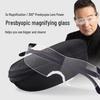 Frameless Edge-Cut Ultra-Light Anti-Blue Light Reading Glasses for Seniors with Anti-Slip Headband