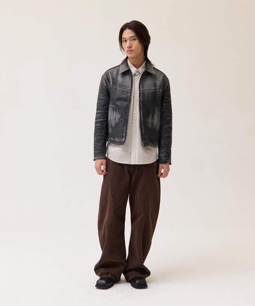 Akesi Denzel Summit Curved Cotton Pants_Brown