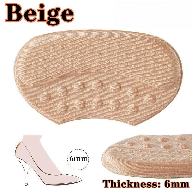 4Pcs Shoe Pads for High Heels Pain Relief Anti-wear Cushion Heel Protectors Shoes Sticker Foot Care Liner Grip Insole Insert Pad