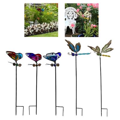 Butterfly Garden Stake Decorative Holiday Birthday Gift Yard Sign Outdoor Decoration for Pathway Balcony Outside Patio Walkway