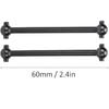 VGEBY Rear Dogbone, 60mm/2.4in Metal Rear Dogbone Upgrade Accessory for 1/10 FW06 RC Car Model Car Accessories Super 10 Axle