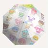 Sanrio Automatic Opening and Closing Parasol Compact Travel umbrella with 8 Ribs for Women and Men Ideal Birthday/Christmas Gift, Outdoor Ac