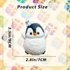 Handgemachtes Pinguin Stressabbau Spielzeug – Ultraweiches Silikon Quetsch Fidget Spielzeug für Kinder und Erwachsene Geschenke