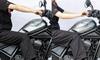 Kijima Handlebars for Honda Rebel DCT 20mm 30mm matte part number 1100/T (25y-) back, up, steel, black, 204-3399.