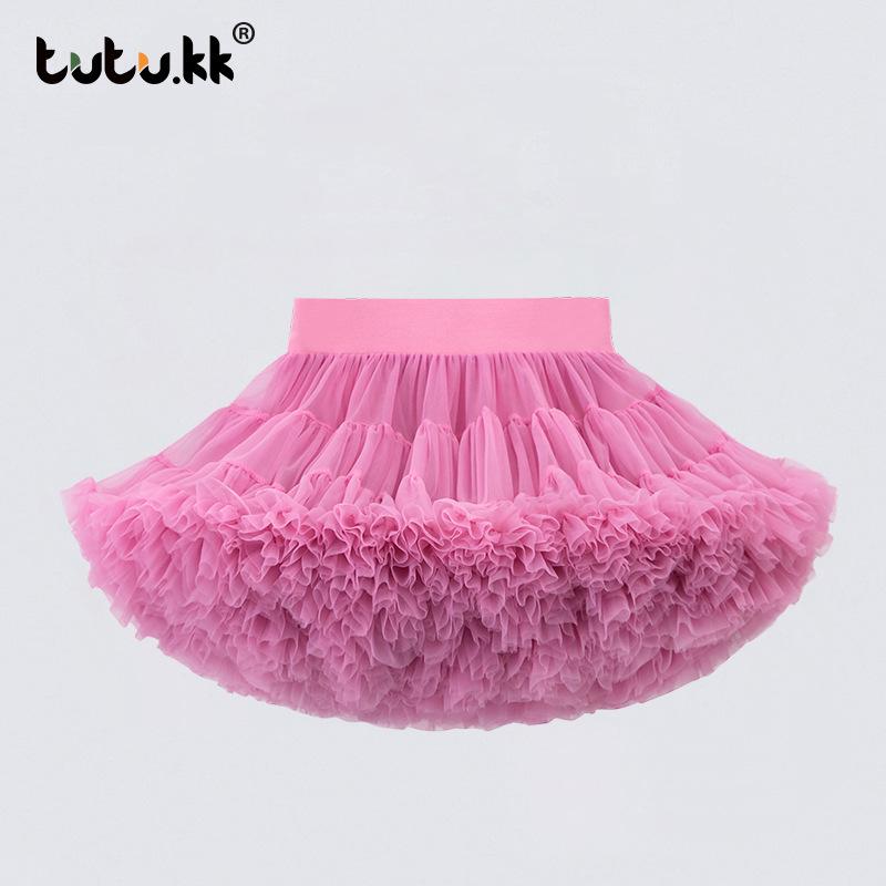 Princess Tutu Skirt for Girls - Fluffy Mesh Christmas Dress