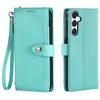 WEFOR Wallet Case for Samsung Galaxy S26 S25 S24 S23 Ultra with Card Holder Wrist Strap Magnetic Flip Zipper Leather Phone Cover