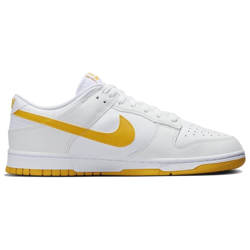 Nike Dunk Low White University Gold Men Sneakers Summit-White DV0831-110