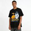 Space Journey Astronaut Planet Spaceship Graphic Casual Trendy T-Shirt Pure cotton T-shirt