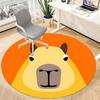 1pc Camel Face Chair Carpet for Office Non Slip, Lightweight, Machine Washable Rug for Office Holiday Decor