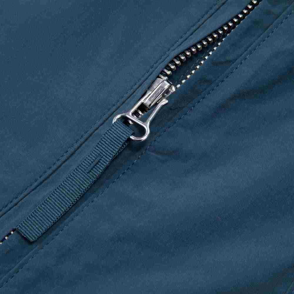 Puma Jednobarevná tkaná outdoorová ležérní bunda s kapucí na zip a více kapsami Unisex bunda Půlnoční modř 537962-16