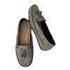 Plus Size Women's Laser-Stitched Flat Loafers