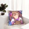 Umamusume Pretty Derby Cartoon Pillowcase Printing Polyester Cushion Cover Decorations Pillow Case Cover Seat Drop Shipping