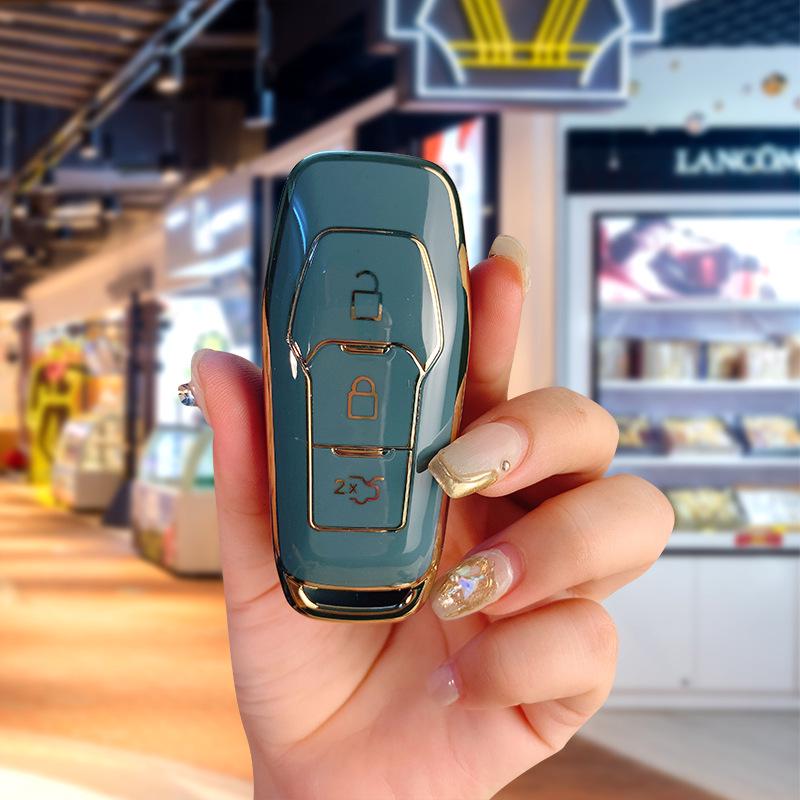 High-Grade Key Case for Ford Mondeo, Mustang, Edge, Kuga, Explorer, Taurus.
