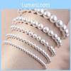 Fashion Pearl Bracelet For Women With Multilayer Elastic Line Hand Chain Gift For Travel Souvenir