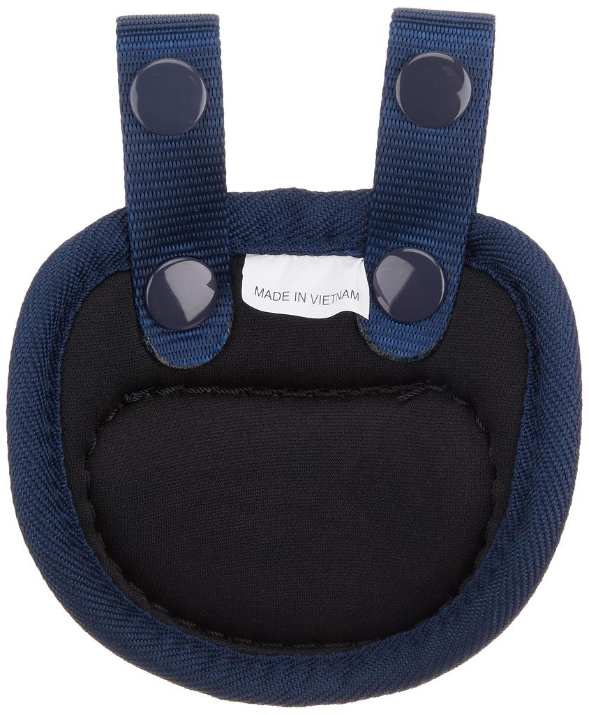 ZETT Baseball Throat Guard Navy BLM65 (Short)