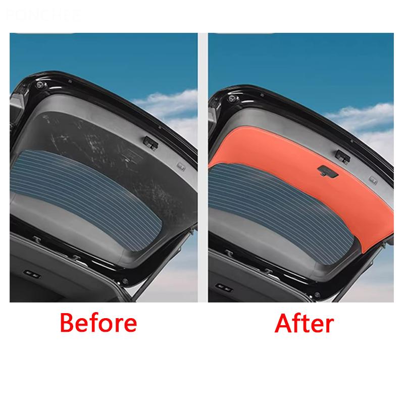 For BYD Sealion 8 ATTO 8 TANG L 2025-2026 Tailgate Protective Pad Trunk Scratch Protection Cover Automobile Supplies