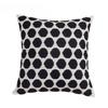 Housse de coussin décorative 45x45CM Noir Blanc pour canapé, gîte, moderne, simple, coussin lombaire, housse de coussin décorative pour la maison