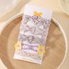 RAINBOW BOWS 10Pcs/set Handmade Fabric Printed Barrette Boutique Mini Bangs Bow Hair Clip Ins Daisy Hairgripes Spring Style