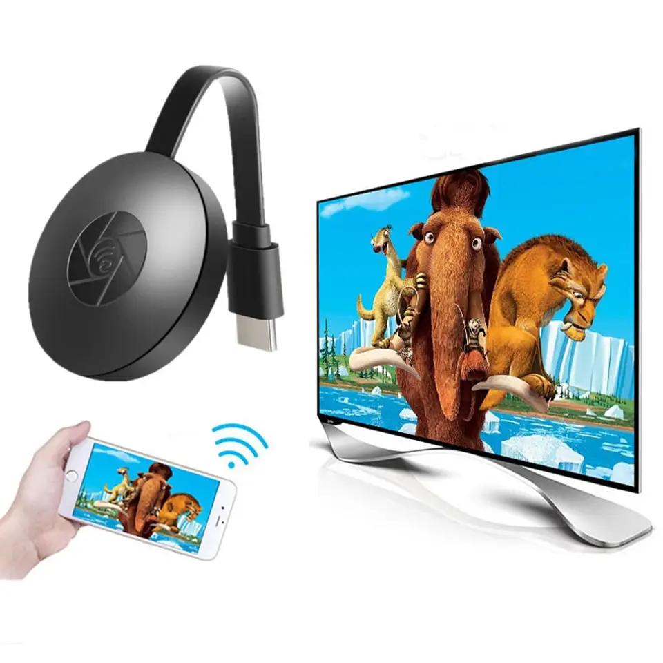 1080P Wireless WiFi Display Dongle Screen Mirroring Adapter For Miracast Airplay Cast Mobile Phone Laptop Screen To TV Projector