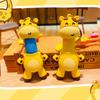 Fun And Unique Giraffe Keychain Flexible Spring Design Perfect For Kids
