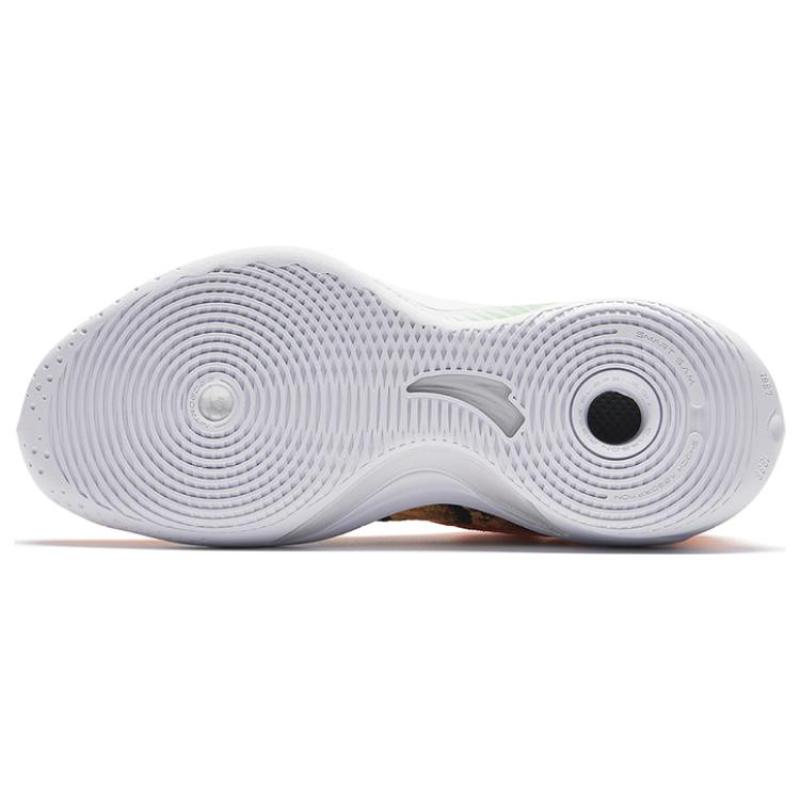 Anta KT8 Dragon Boat Festival Anti-Slip Wear-Resistant High-Top Basketball Shoes Men's Yellow Black Sneakers 112331101-3