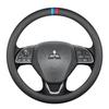 Lenkradbezug aus echtem Leder: Ultradünne Passform für Mitsubishi Outlander, Pajero Sport, ASX